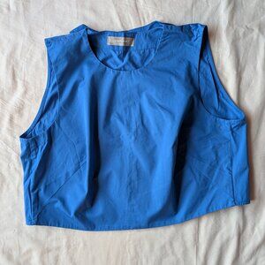 Gently Used Everlane Cotton Split-Back Crop Top Size 12